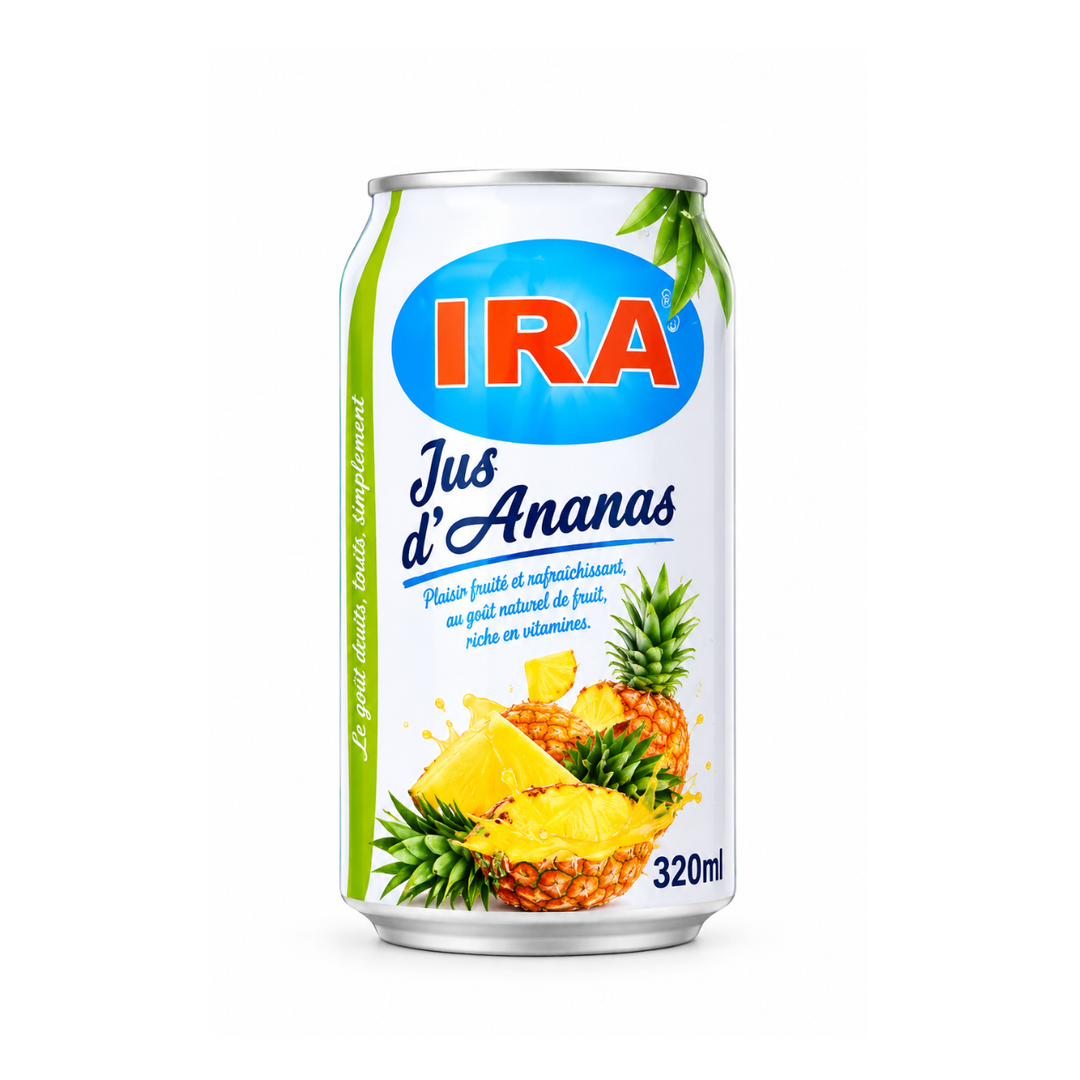 IRA - Jus d'Ananas en Cannette - 320 ml