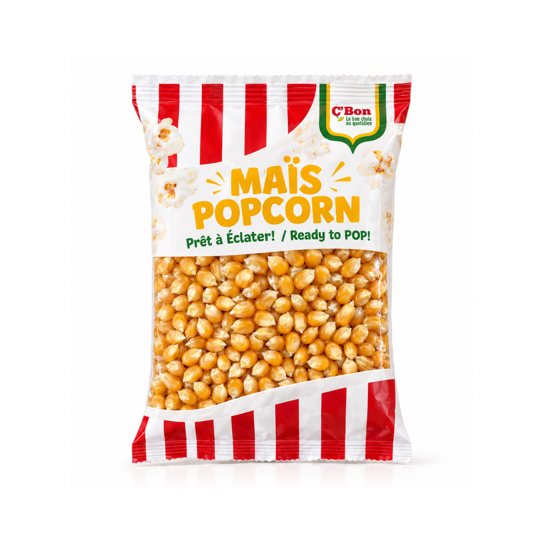 C'Bon – Maïs pour Popcorn - 250 g