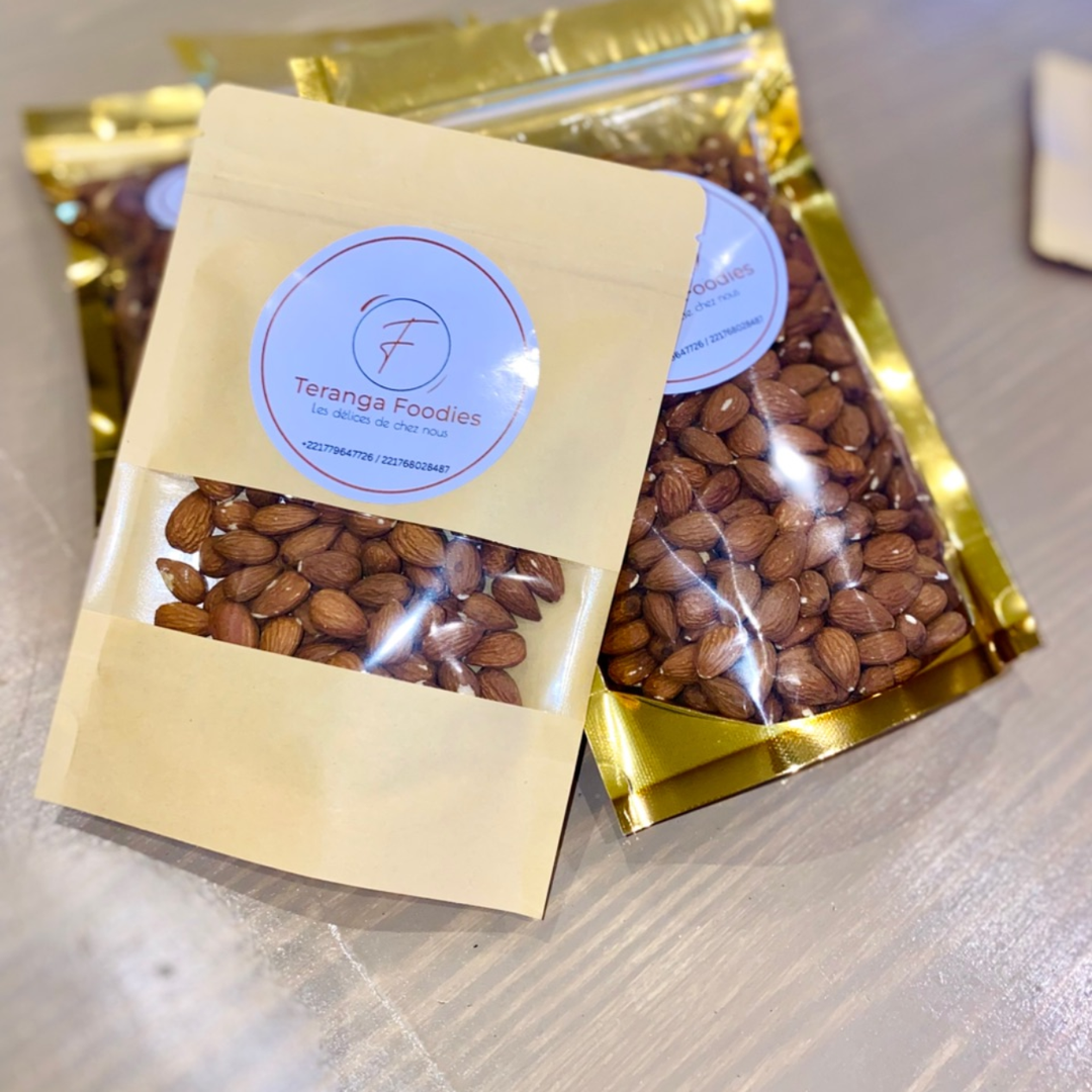 Teranga Foodies - Noix d'amande Nature - 150 g