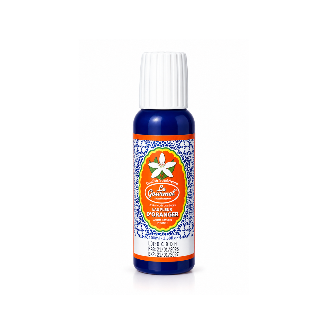 Le Gourmet – Eau Aromatisée à la Fleur d’Oranger – 125 ml