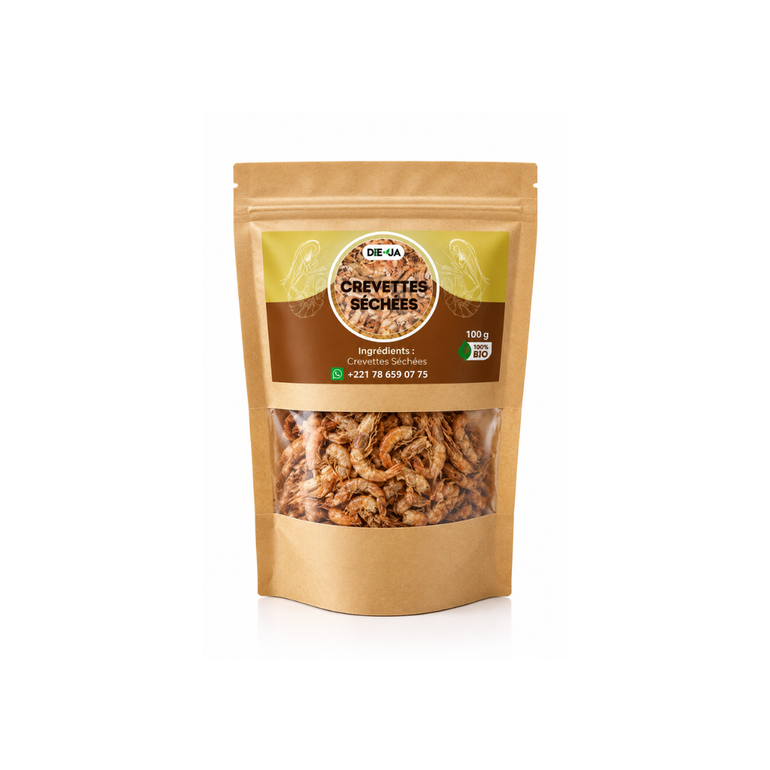 DEEJA – Crevettes Séchées – 100 g