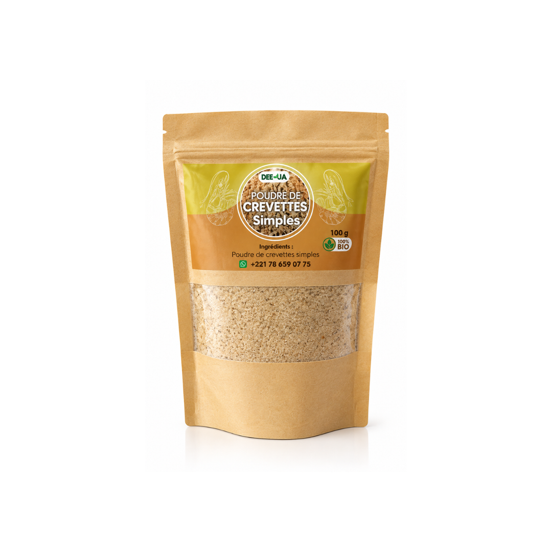 DEEJA – Poudre de Crevettes – 100 g