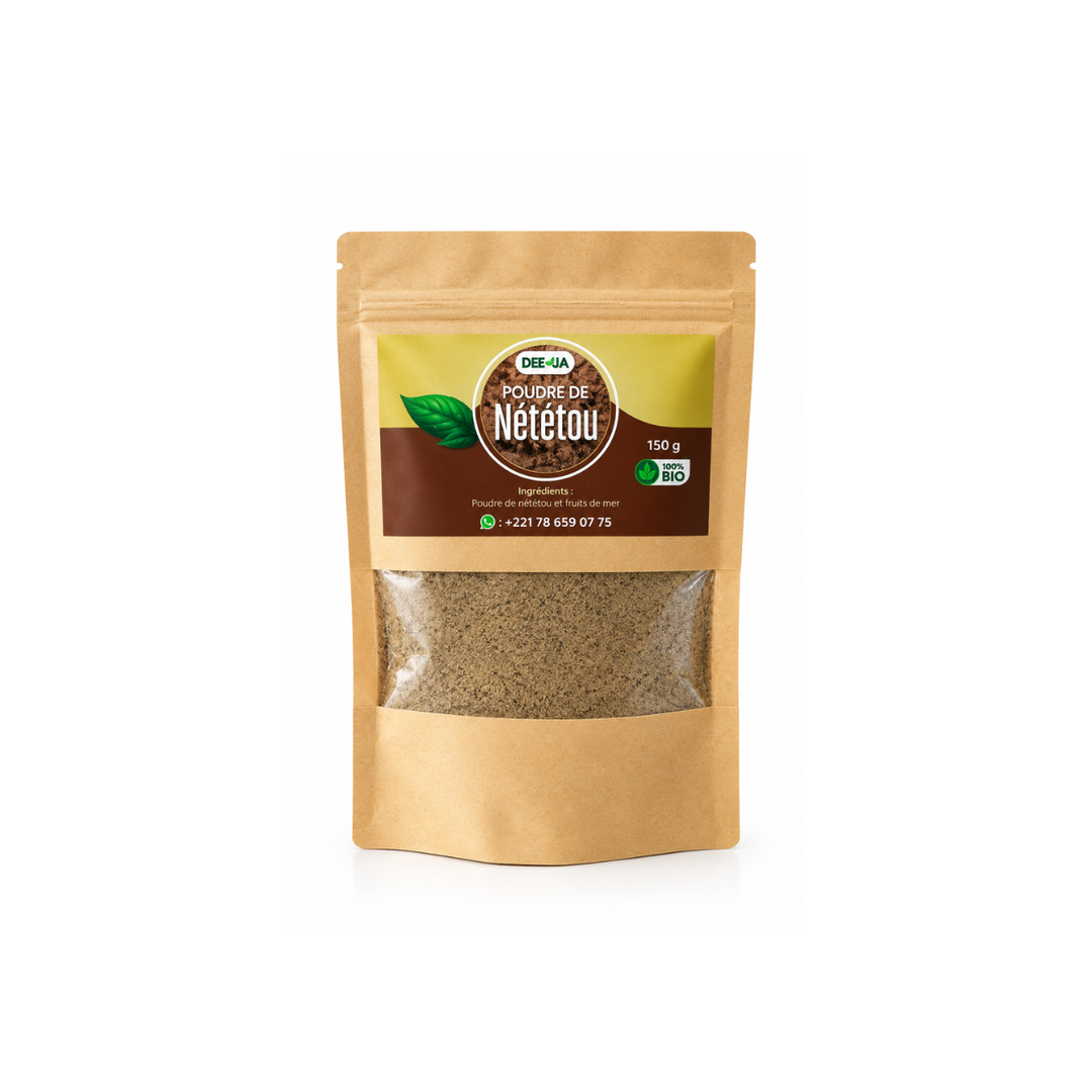 DEEJA – Poudre de Nététou & Fruits de Mer – 150 g