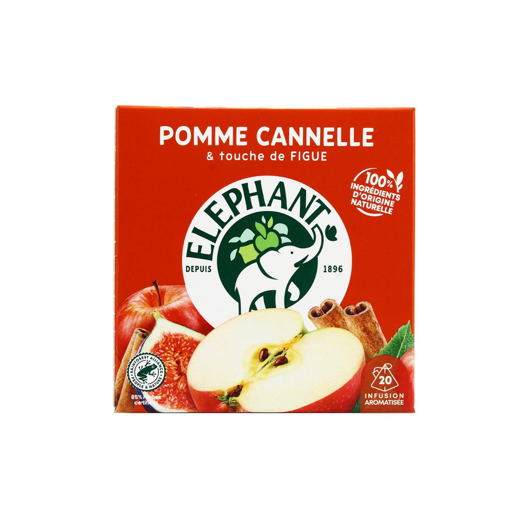 ELEPHANT – Pomme Cannelle & Touche de Figue – 20 Sachets