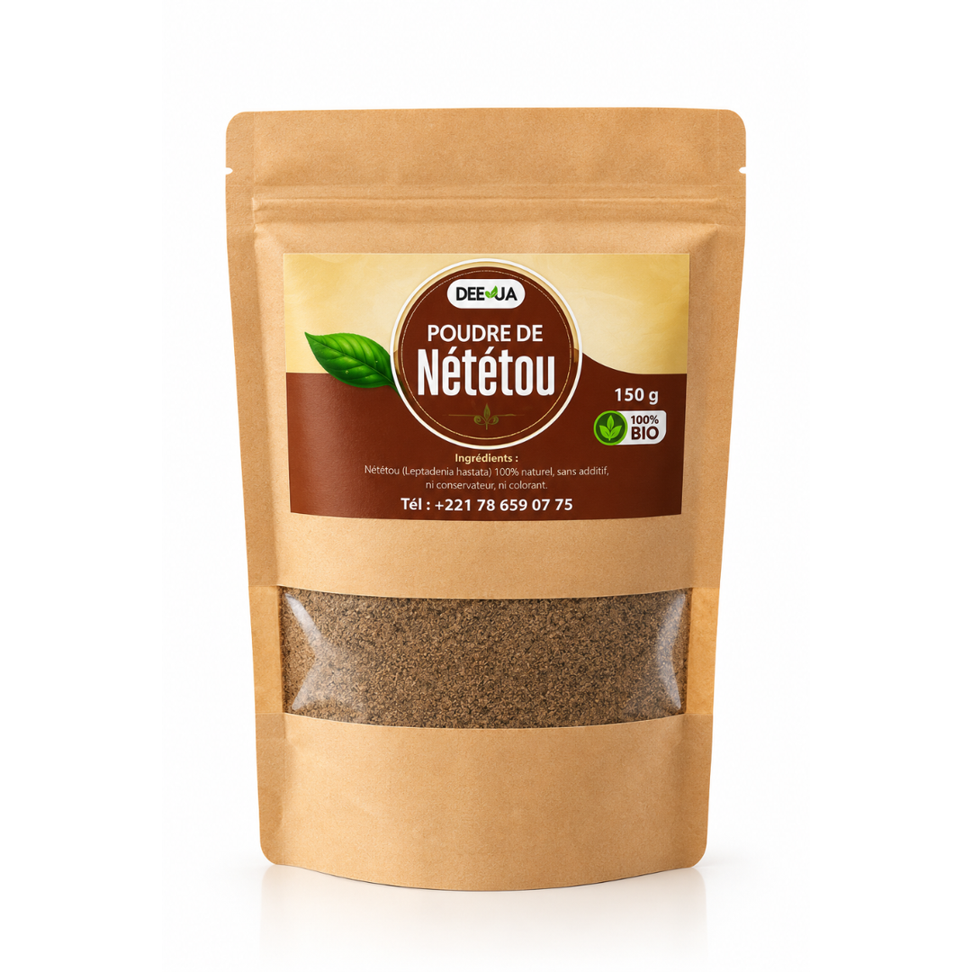 DEEJA – Poudre de Nététou & Mélange de Poisson Séché, Crevettes Séchées et Épices – 150 g