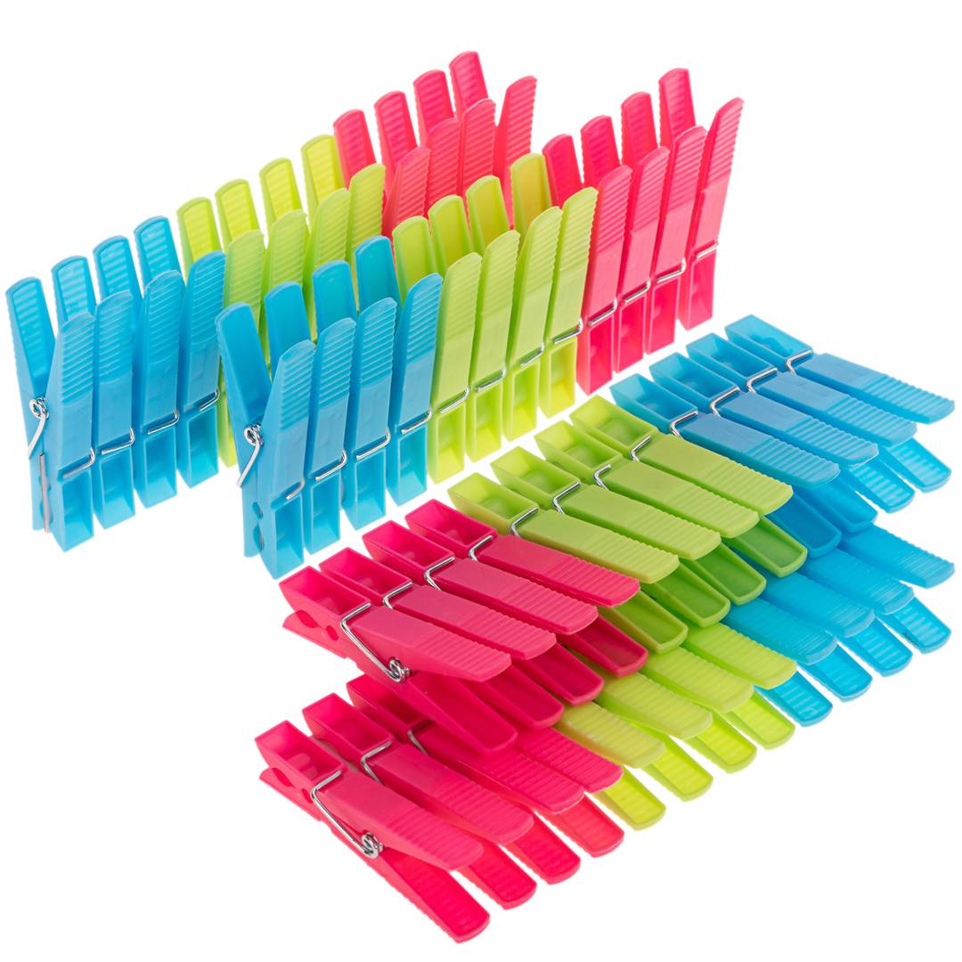 Set de 24 Pinces à Linge – Maintien Parfait  du linge & Haute Résistance