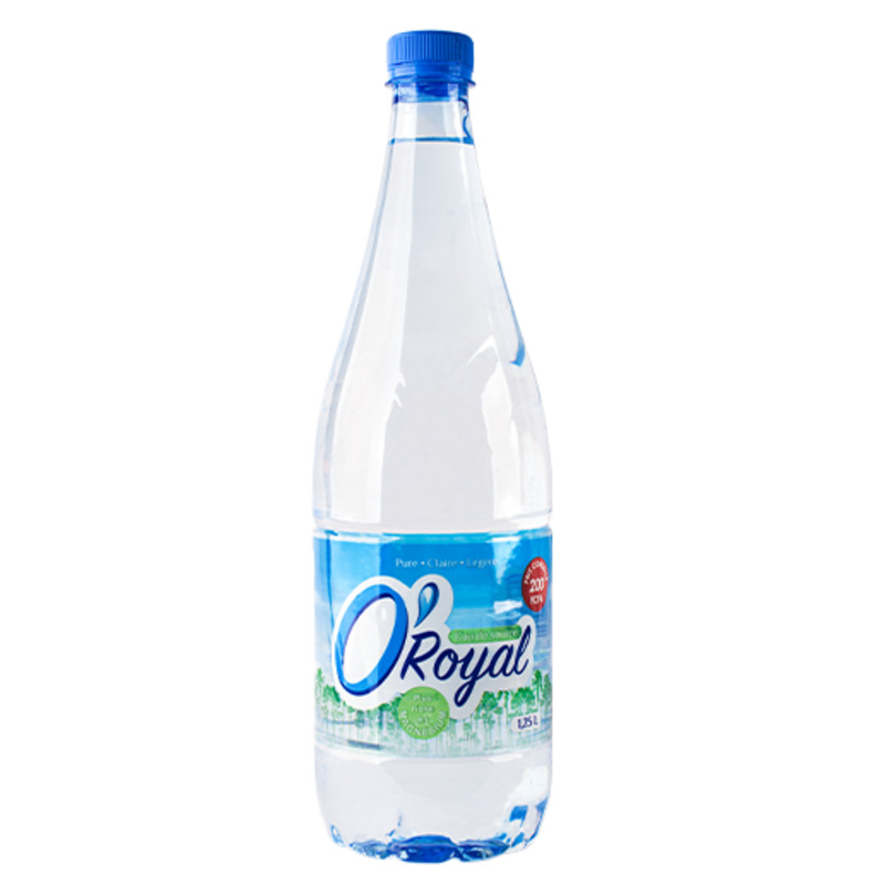 O'Royal, Bouteille d'eau minérale -  1,25 cl dakar - dialy