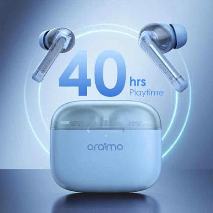 ORAIMO - FreePods Lite OTW-330 – Écouteurs Sans Fil Bluetooth Bleu
