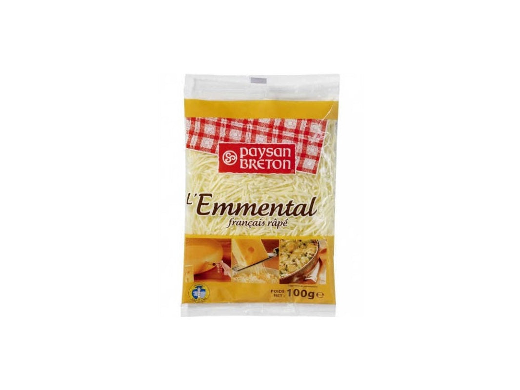 EMMENTAL FROMAGE RAPE Paysan Breton 100G