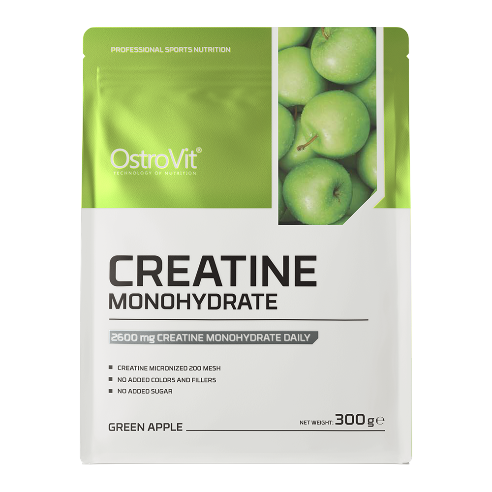 OSTROVIT - Creatine monohydrate saveur pomme - 300G