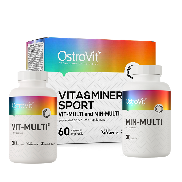 OSTROVIT-VITA&MINÉRAUX Sport 60 capsules-67G