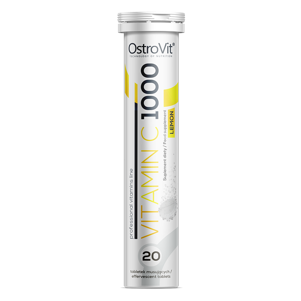 OSTROVIT - Vitamine C saveur citron - 20 comprimés effervescents 1000 mg