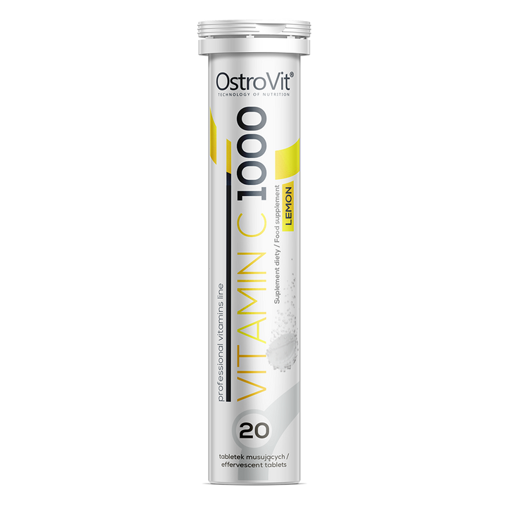 OSTROVIT - Vitamine C saveur citron - 20 comprimés effervescents 1000 mg