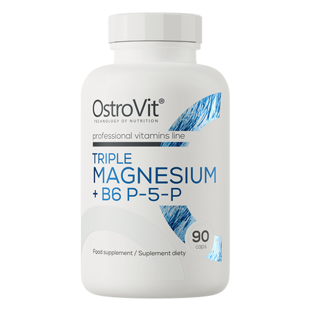 OSTROVIT - Triple Magnesium +B6 P-5-P /90 comprimés