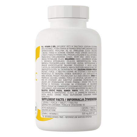 OSTROVIT - Vitamine C 500MG - 30 comprimés