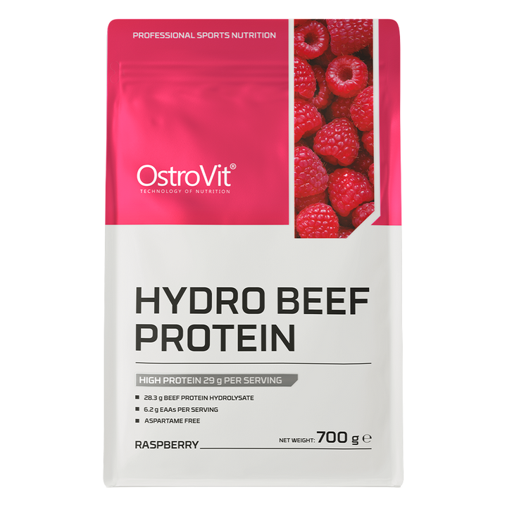 OSTROVIT - Hydro Beef Protein Saveur Framboise - 700G