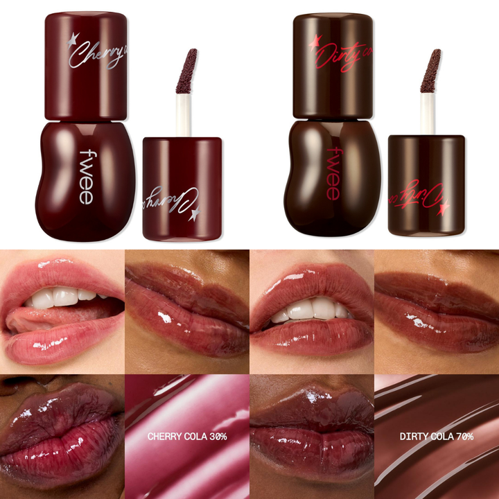 Fwee - Lot de 2 Gloss Volumateurs 3D – Dirty Cola Moment (4 Gloss au Total)