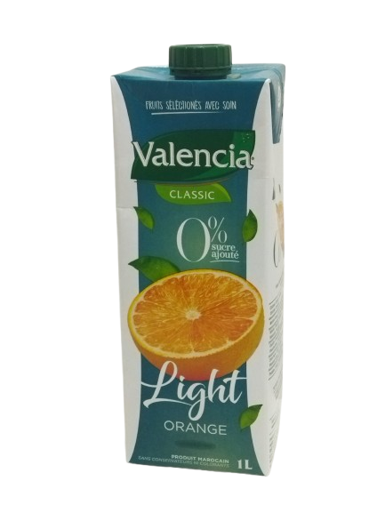 Valencia – Nectar d’Orange Light – 1 L