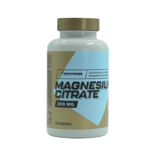 Bodymass Nutrition - Magnesium Citraat - 60 comprimés