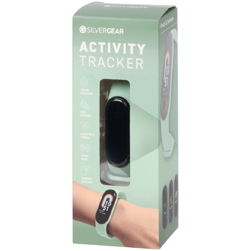 SilverGear - Tracker d'Activité - Bracelet Connecté Sport & Santé