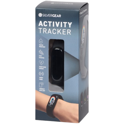 SilverGear - Tracker d'Activité - Bracelet Connecté Sport & Santé