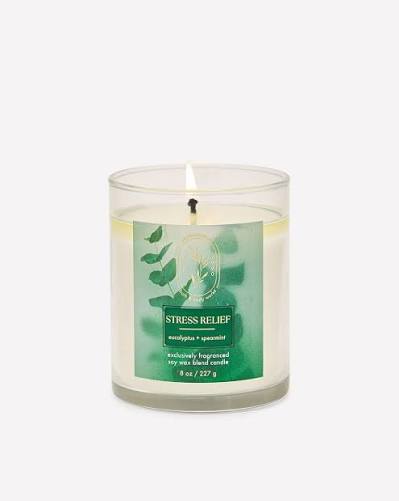 Bath & Body Works – Bougie Parfumée – Stress Relief – 227 g