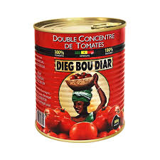 DIEG BOU DIAR concentré de tomate  boite 800g