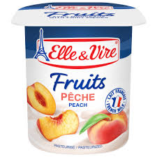 Elle & Vire  Yahourt à la pêche 125g