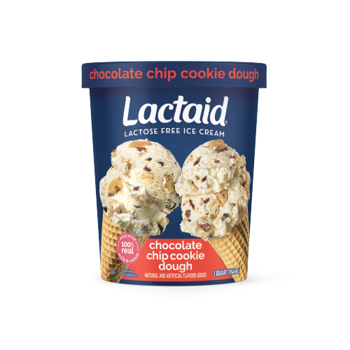 LACTAID-glace chocolate chip cookie dough sans lactose