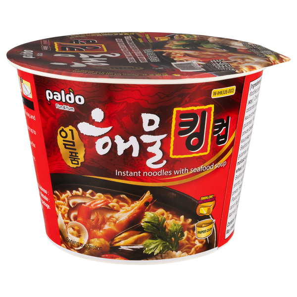 Paldo – Nouilles Instantanées avec Soupe aux Fruits de Mer – 110 g