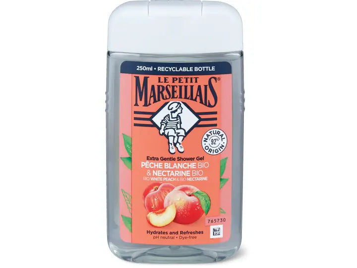 Le Petit Marseillais - Gel Douche Pêche Blanche & Nectarine - 250 ml