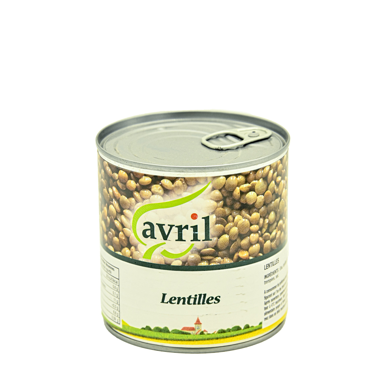 AVRIL - Lentilles préparées - 400g