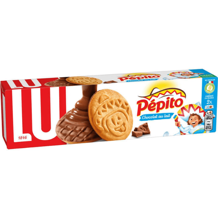 PEPITO by LU - Biscuits fourrés au chocolat au lait - 192g