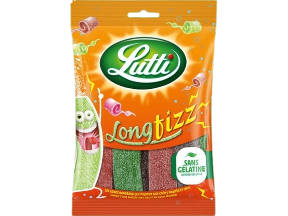 Lutti Long Fizz bonbon pétillants  200g