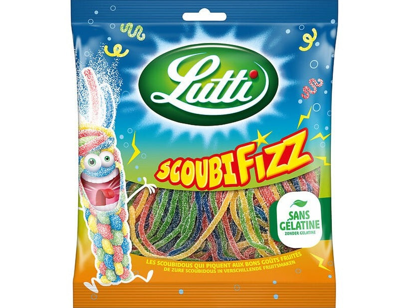 LUTTI Scoubifizz Bonbons Gélifiés 180g