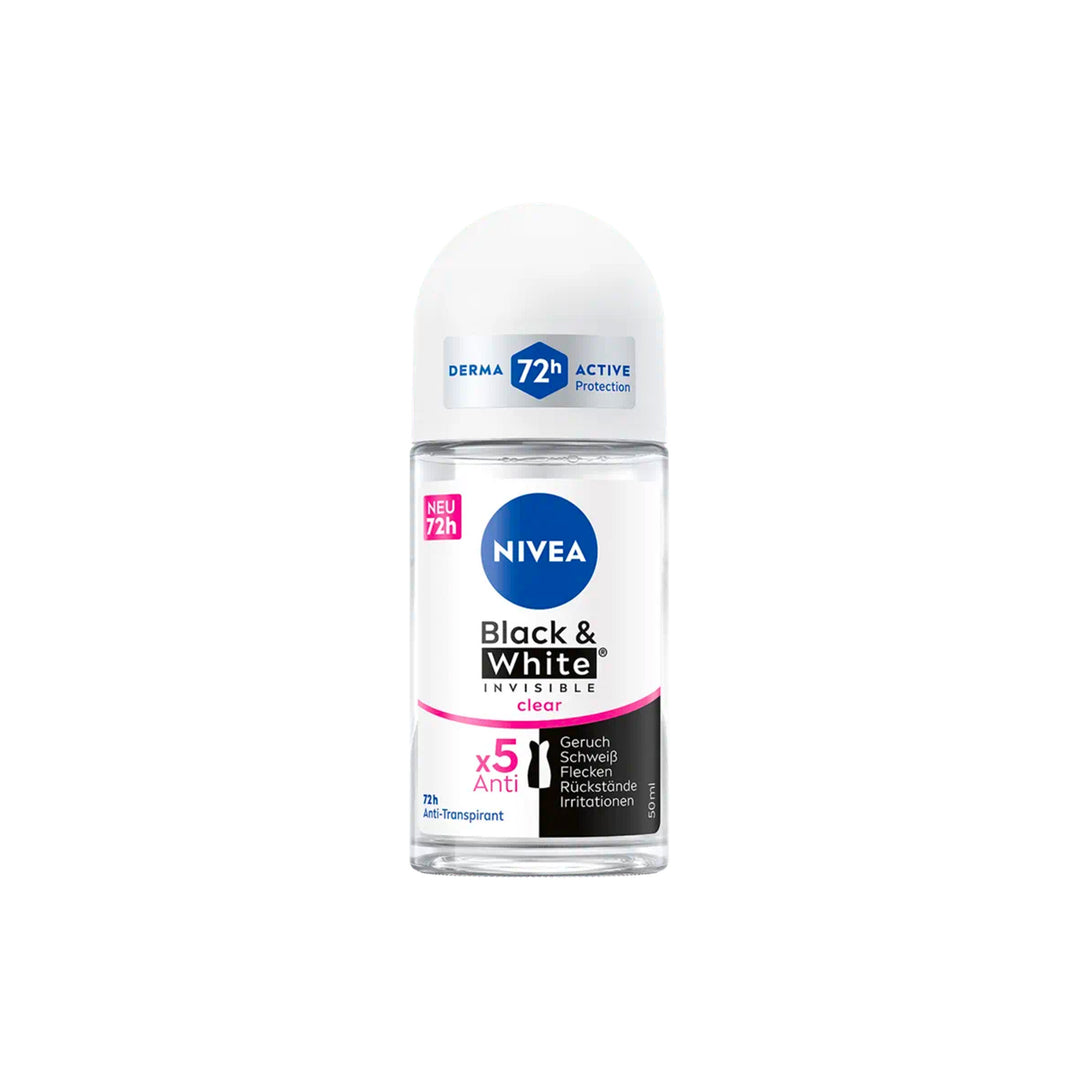 Nivea Black & White Invisible Original Rollon 72h 50ml