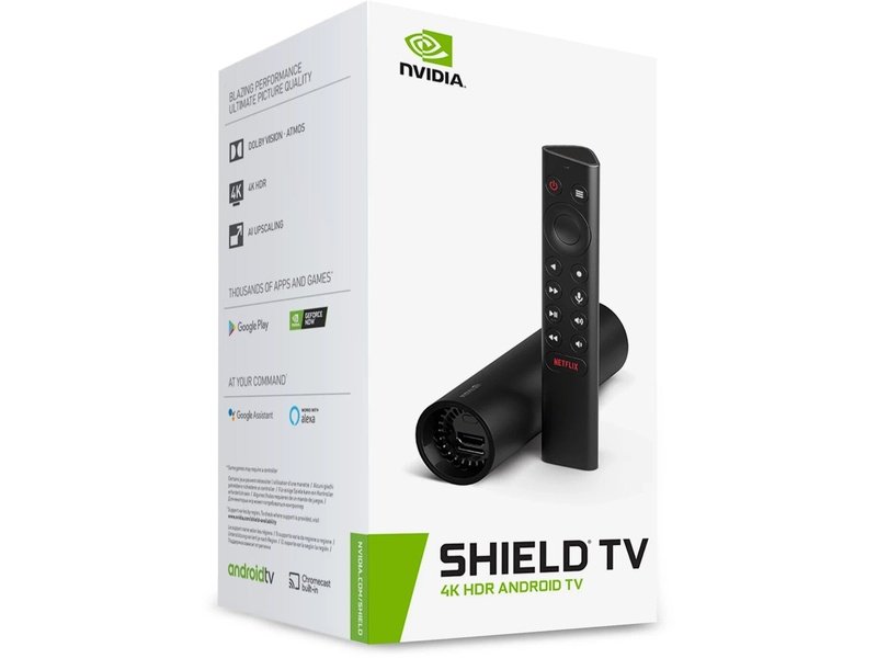 Télécommande NVIDIA SHIELD TV 4K HDR, compatible avec Android TV