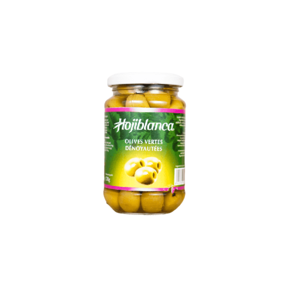 Hojiblanca – Olives Vertes Dénoyautées – 350 g