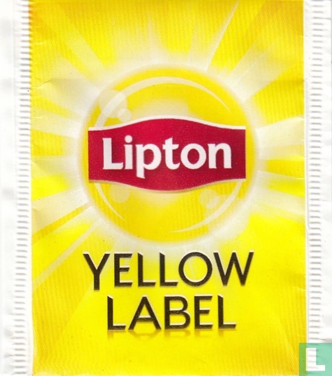 Lipton Yellow Label – Thé Noir en Sachets - Boîte de 10