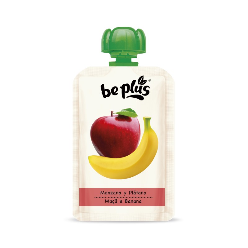 Be Plus- Compote de Fruits Pomme banane 120g