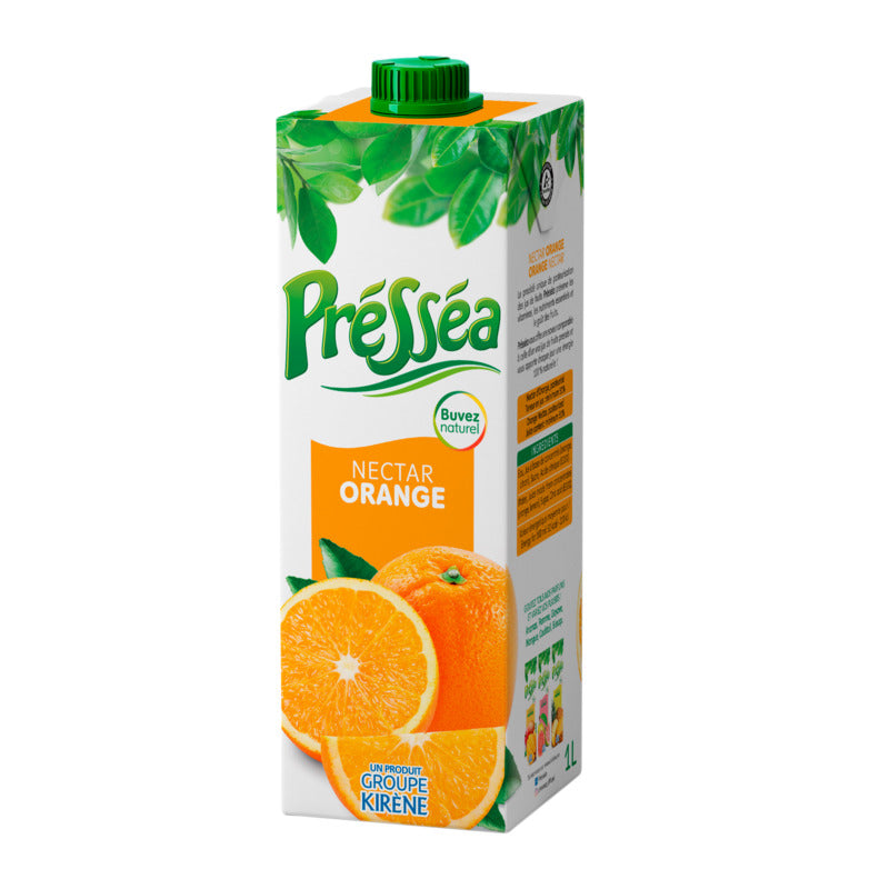 Présséa brique de jus saveur Orange 1L