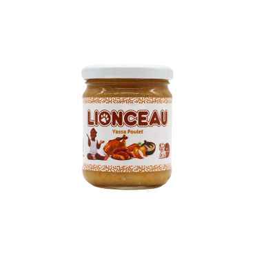 LIONCEAU - Compote saveur Yassa poulet - 90g Dakar Dialy