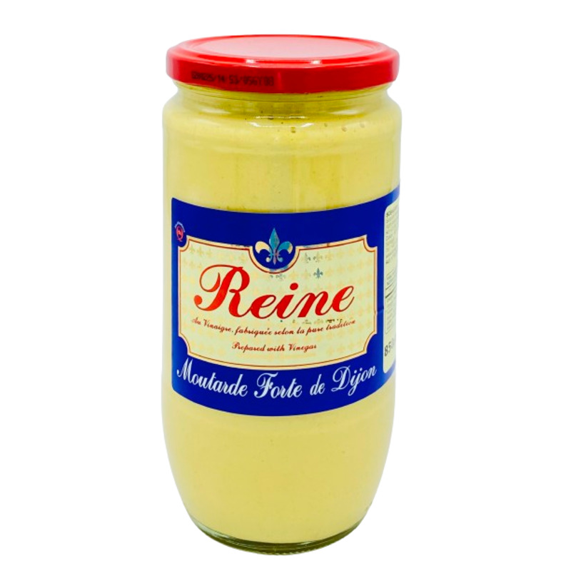 REINE - Moutarde forte de Dijon en verre  - 850G DAKAR DIALY