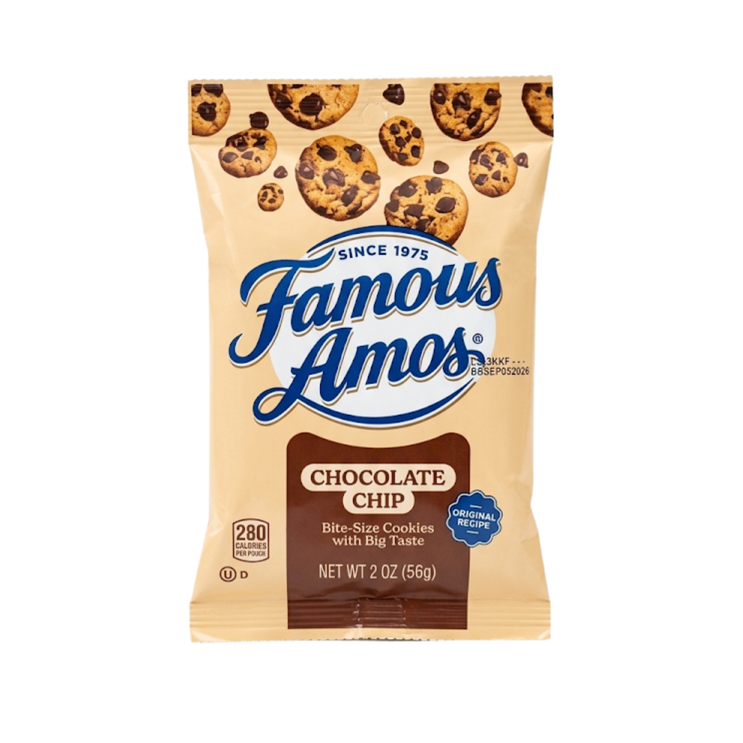 Famous Amos – Chocolate Chip Cookies - 56 g