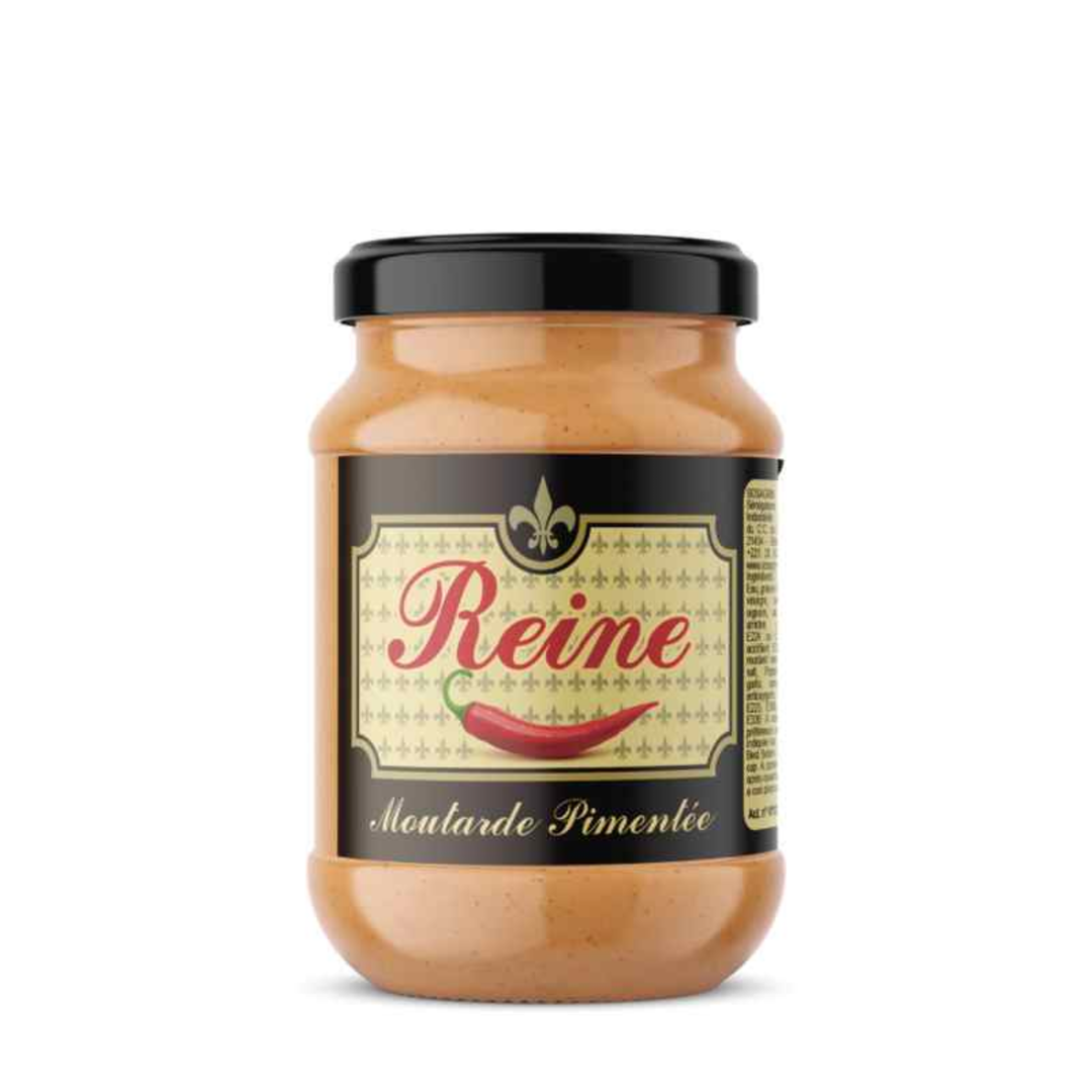 Reine - Moutarde Pimentee - 150 g