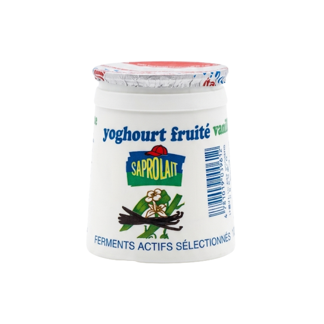 Saprolait - Yaourt fruitée Vanille - 125 g