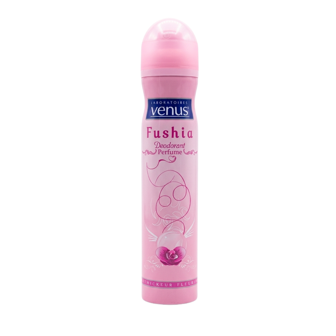 Venus – Déodorant Femme Fushia - Fraîcheur Fleurie – 200 ml