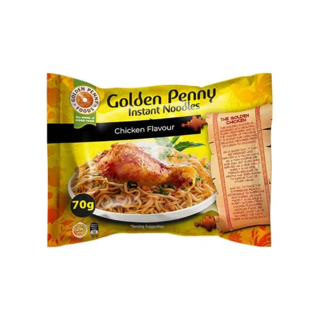 Golden Penny – Nouilles Instantanées Chicken Flavour – 70 g