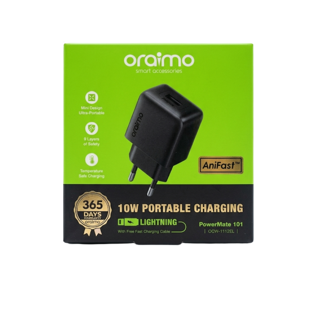 Oraimo – OCW-112EL – Chargeur Portable - 10 W