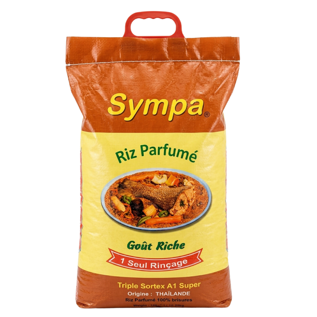 Sympa – Riz parfumé de la Thaïlande – 10 kg